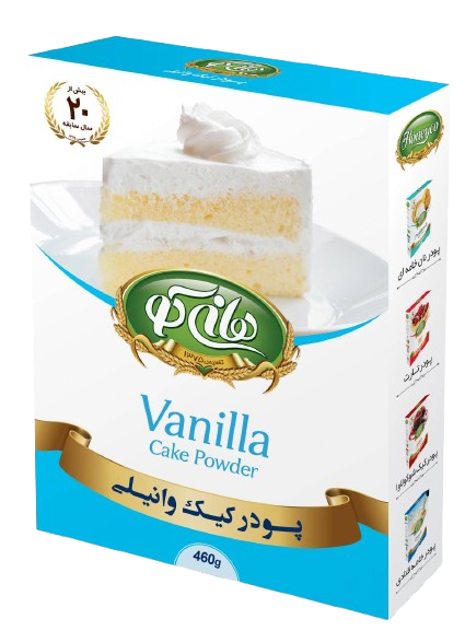 پودر کیک وانیلی