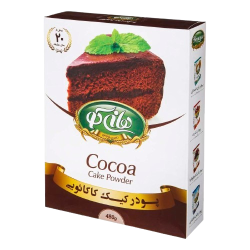 پودر کیک کاکائویی